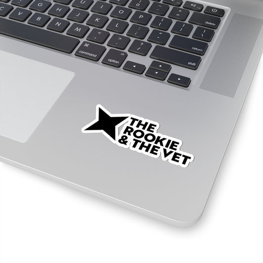 The Rookie & The Vet Kiss-Cut Stickers - Fun, Stylish Vinyl Decals