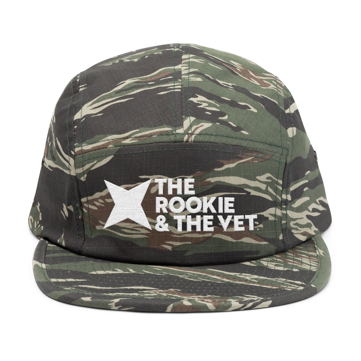 Limited Edition - The Rookie & The Vet 5 Panel Cap (Embroidery)