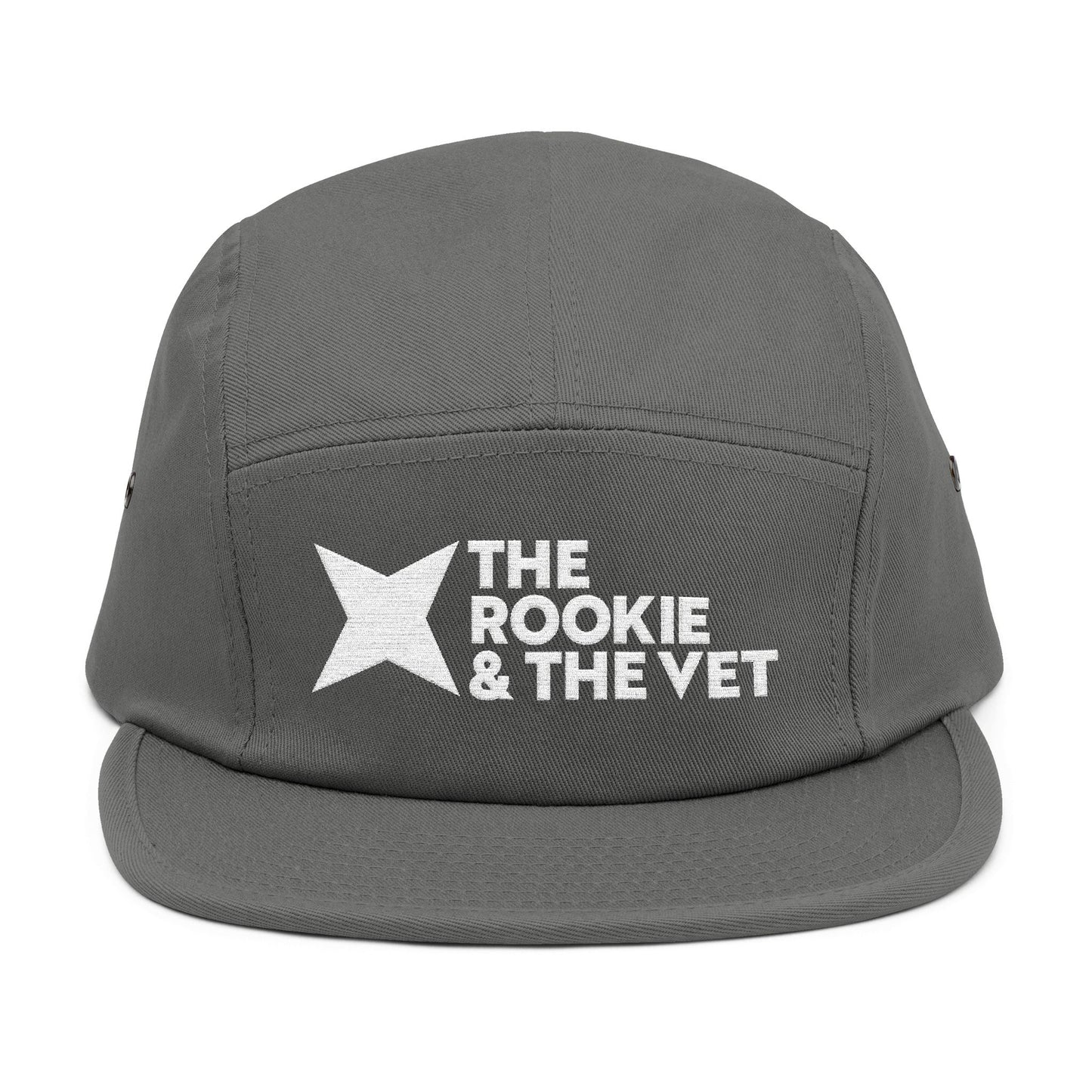Limited Edition - The Rookie & The Vet 5 Panel Cap (Embroidery)
